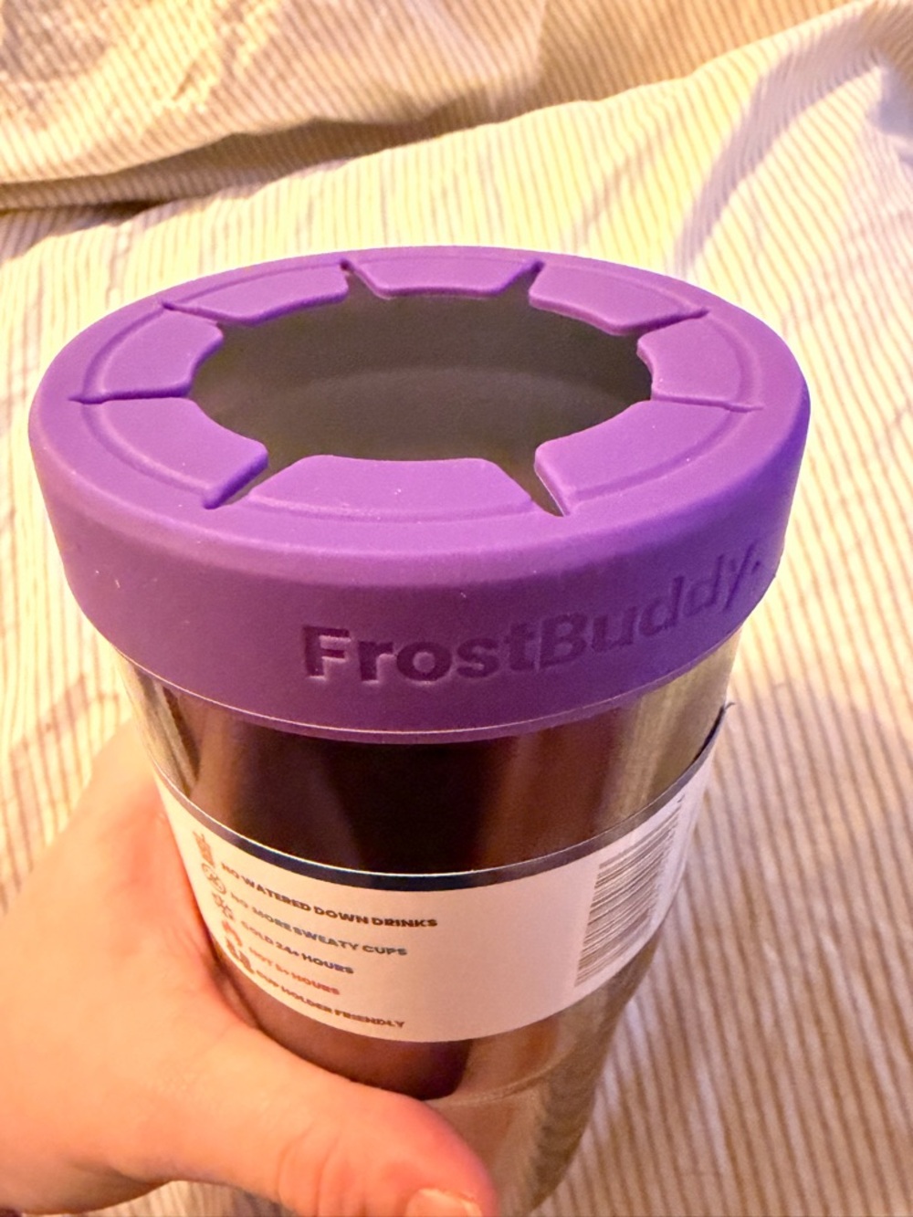 FrostBuddy Nebula To-Go Cup Insulator NEW - Picture 6 of 9